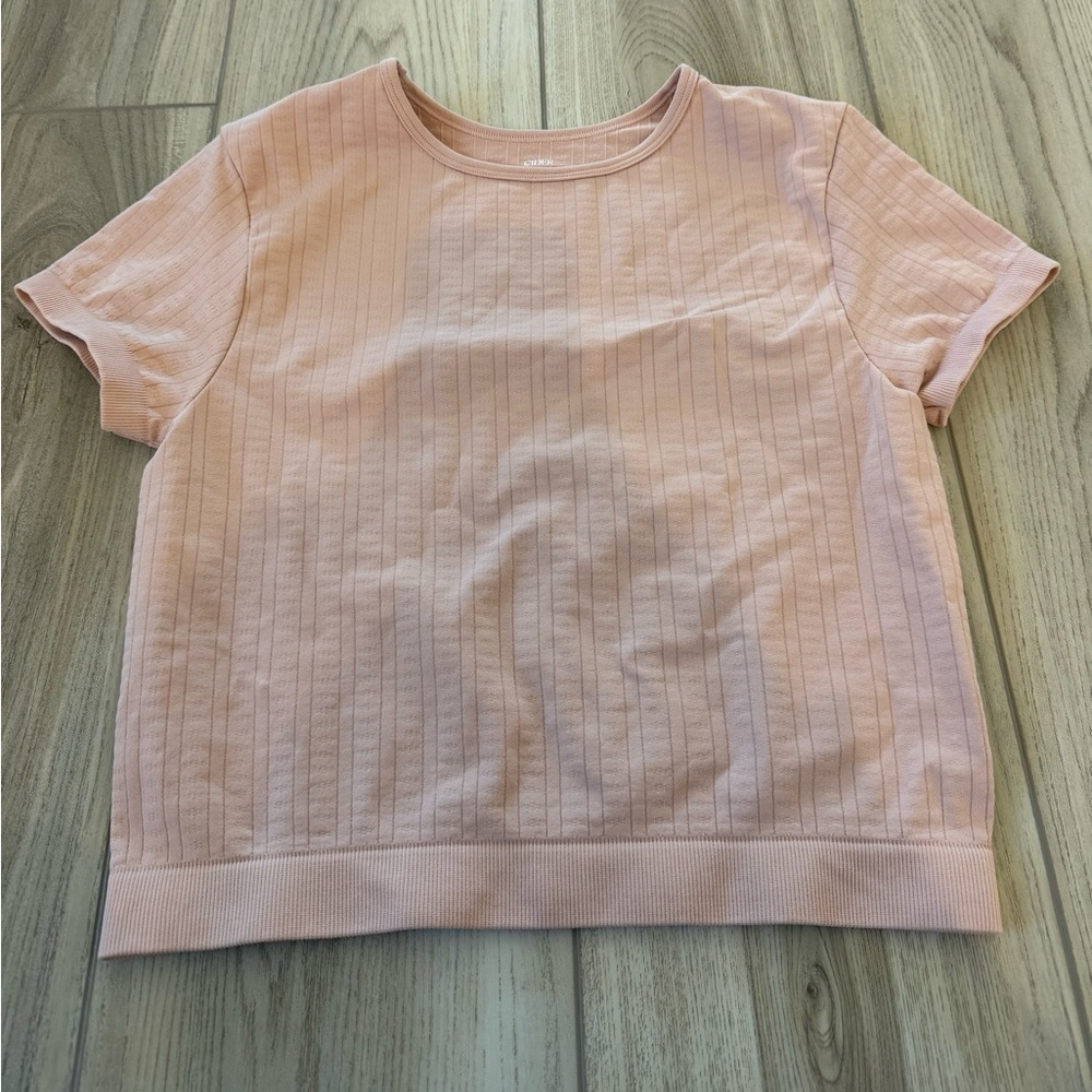 NWOT Cider Pink Seamless Baby Tee